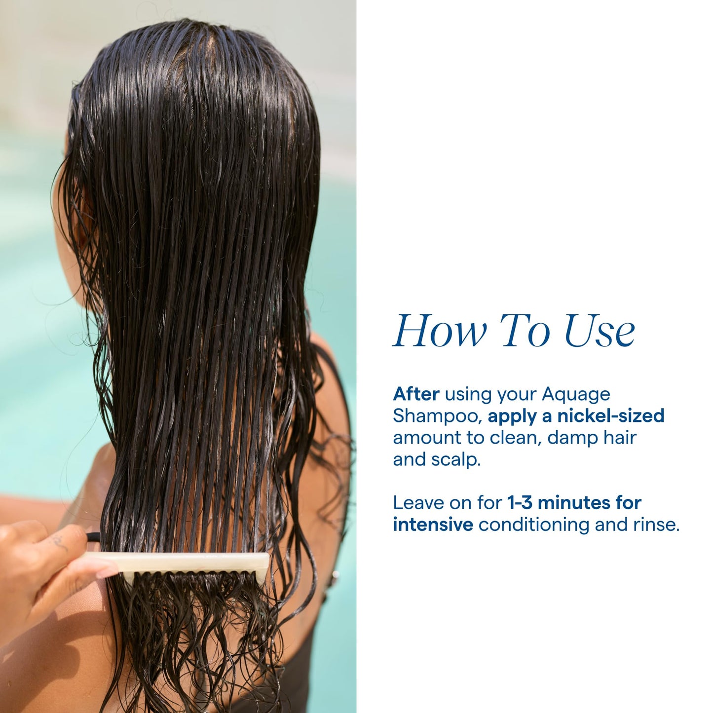 Aquage Weightless Detangler - Detangling Conditioner for Women - Provides Lightweight Hair Hydration & Removes Tangles - Enhances Volume and Shine for Fine, Thin Hair (8 oz)