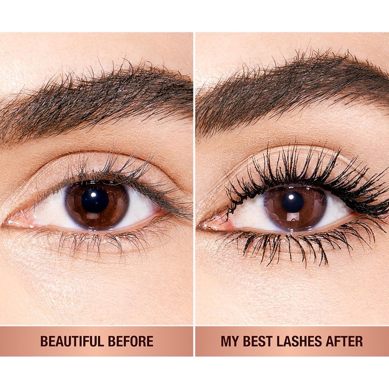 Charlotte Tilbury Pillow Talk Push Up Lashes Mascara - Lengthening & Volume Boosting Formula | Smudge-Proof, 24HR Lift Effect