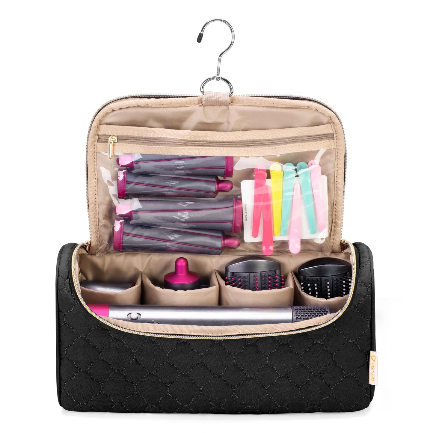 Yarwo Travel Case Compatible for Dyson Airwrap Multi-Styler and Attachments