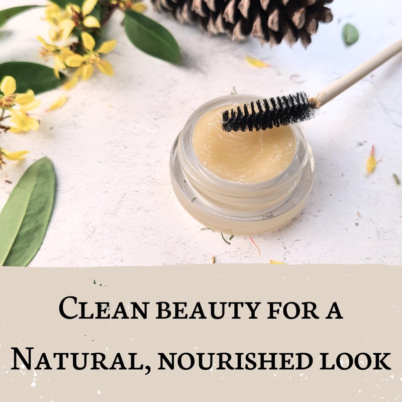 Blinking Owl Acres - Mascara Alternative | Lash Pomade | Long-Lasting Lash Health | Natural Eyelash Growth Serum with Organic Castor Oil & Argan Oil | Increases Length & Volume | Natural Silk Fibers