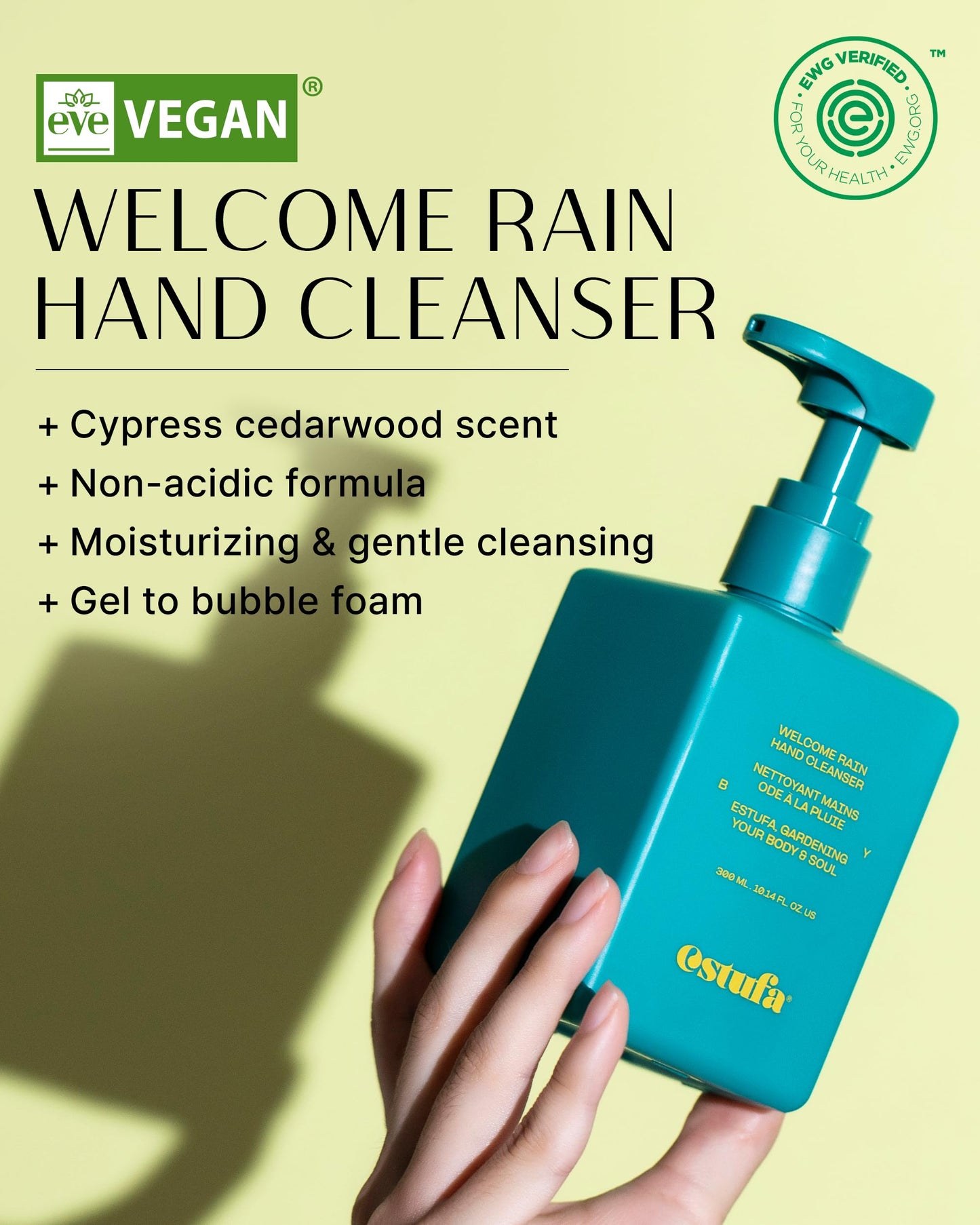 ESTUFA Welcome Rain Hand Cleanser