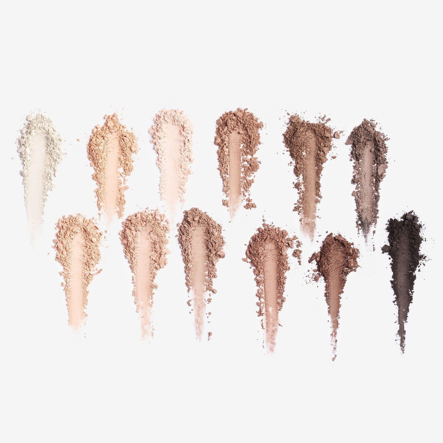 W7 Mighty Mattes Eyeshadow Palette - 12 Nude Shades