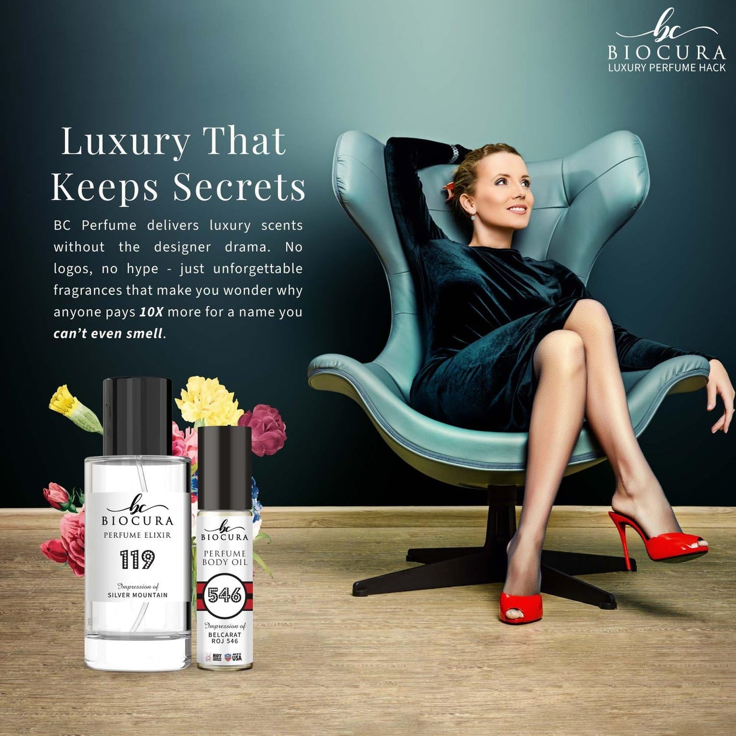 BC Perfume 856 Inspired by Meliora For Women Fragrance Dupes Eau de Parfum Bottle 3.4 Fl Oz/100ml