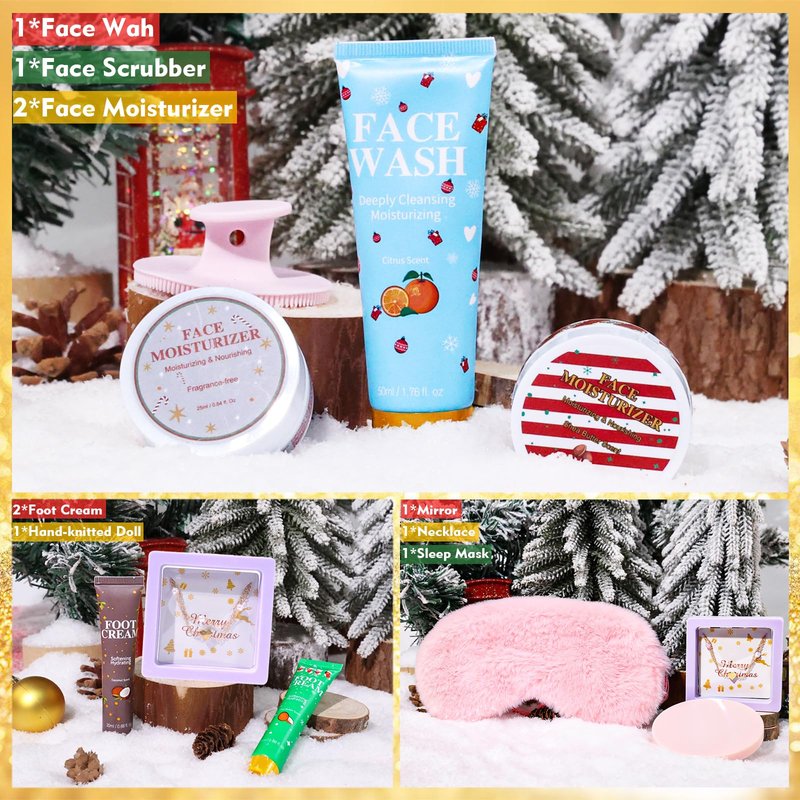 Beauty Advent Calendar 2025 for Adults Women & Teen Girls – 24 Days of Skincare, Bath & Body Gift Sets, Perfect Christmas Countdown Calendar & New Year Gifts Baskets for Girlfriend, Wife, Mom, Girls