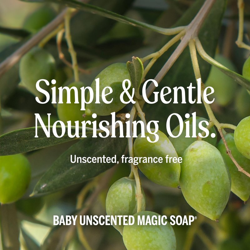 Dr. Bronner's Pure-Castile Magic Liquid Soap (Baby Unscented, 16 Ounce, 2-Pack)- Made with Regenerative Organic Certified Oils, For Face, Hair, Hand & Body Soap, Laundry, Pets- Concentrated, Vegan