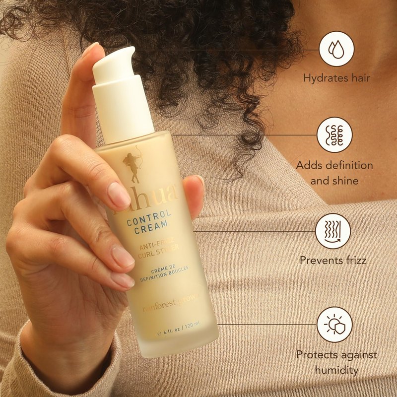 Rahua Women's Control Cream Curl Styler, Cream, 4 Fl Oz