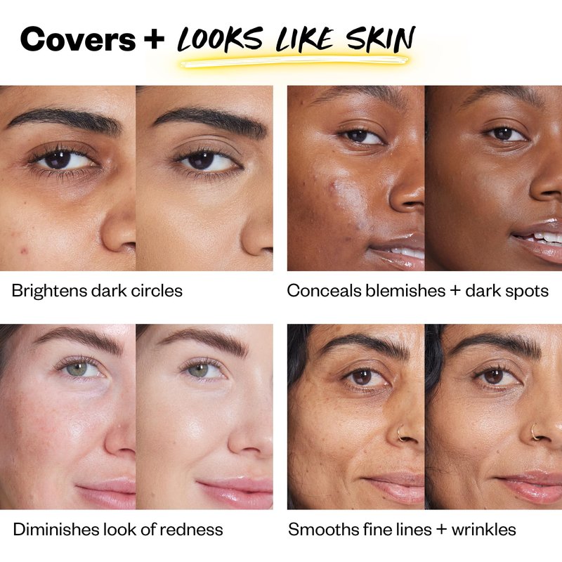 Kosas Revealer Concealer – Medium Coverage Hydrating Under Eye & Face Concealer with Hyaluronic Acid, Tone 04 N