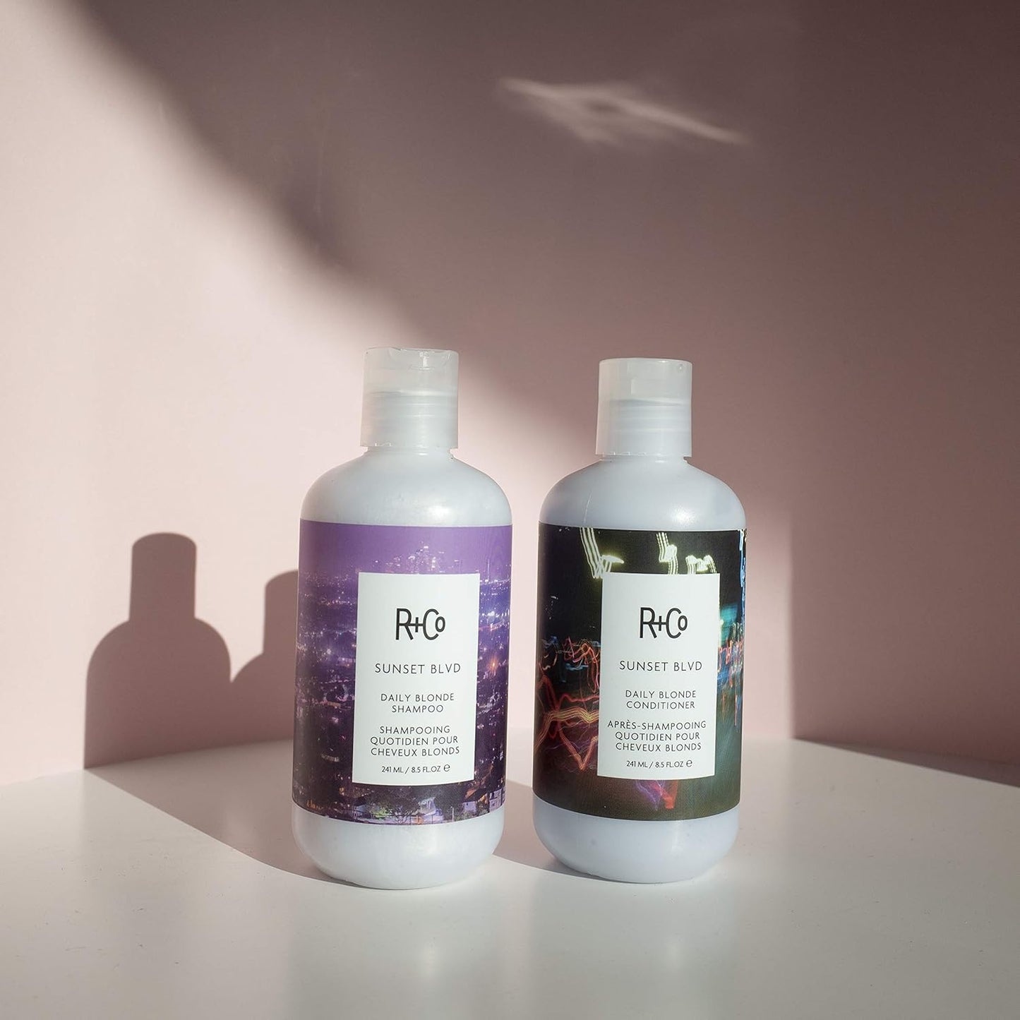 R+Co Sunset Blvd Daily Blonde Shampoo & Conditioner Duo - 8.5 Fl Oz Each