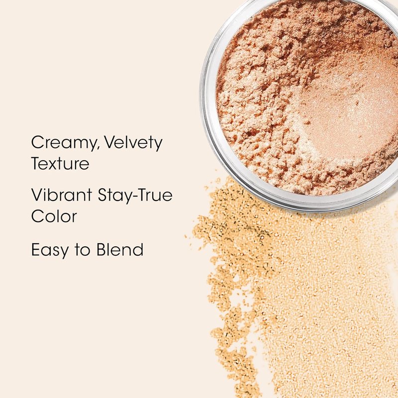 bareMinerals Loose Mineral Eyeshadow - Creamy, Buildable Color for Sensitive Eyes | Talc-Free, Cruelty-Free