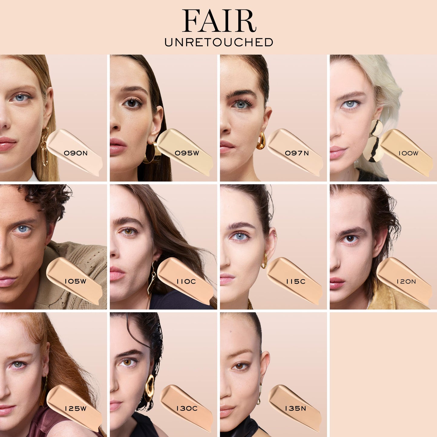 Lancôme Teint Idole Ultra Wear Natural Matte Foundation- Longwear, Medium-Full Coverage, Natural Finish, Waterproof & Hydrating - 110C (Fair Skin with Cool/Pinky Undertones), 1 Fl Oz