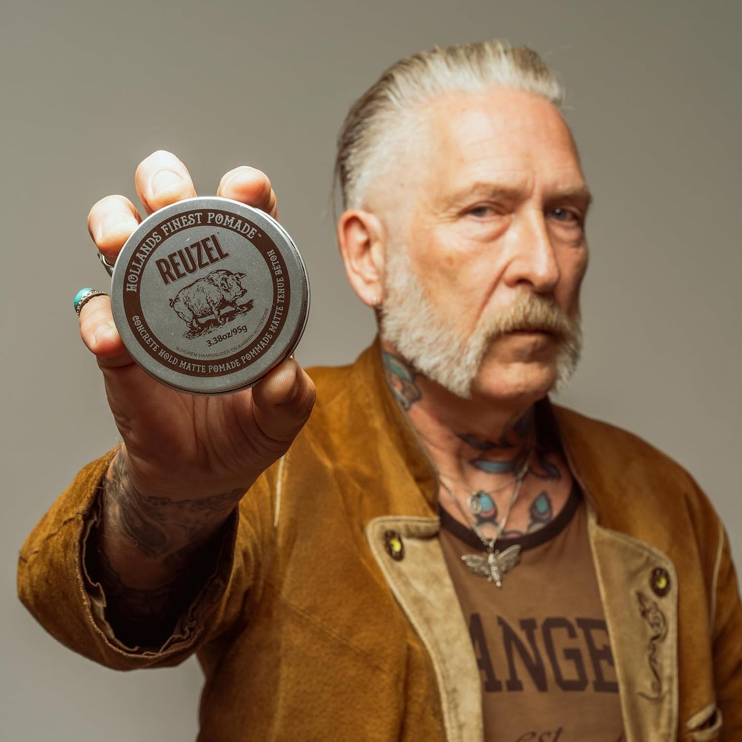 Reuzel Extreme Hold Matte Pomade | Strong All-Day Hold, Water Soluble, No Shine, Easy Wash Out