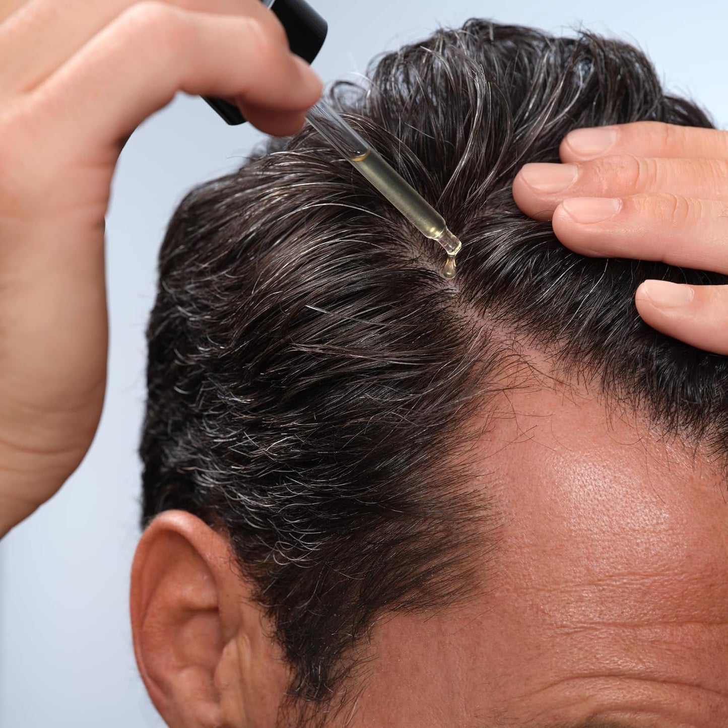 Caldera + Lab Men's Thickening Hair Serum - Supports Fuller, Stronger Hair | Dermatologically Tested for All Hair Types