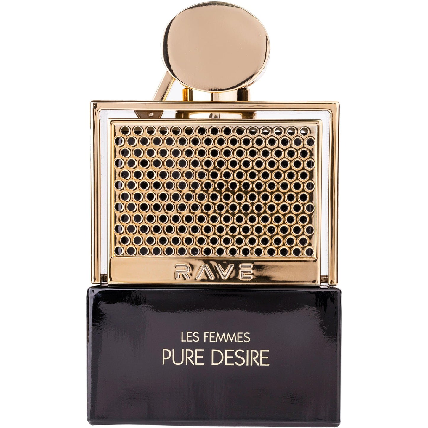 Rave Pure Desire Gold for Women Eau de Parfum Spray, 3.4 Ounce