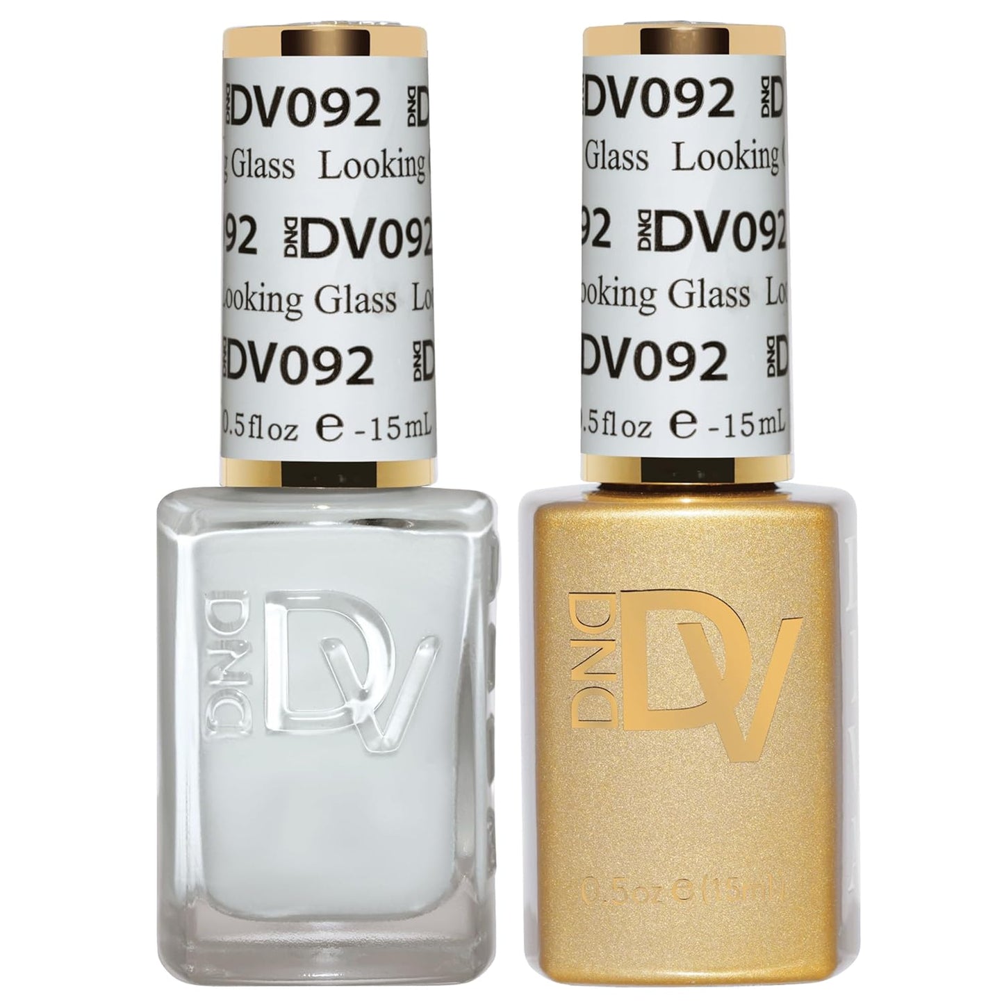 DND Gel Polish Set - Coquette Collection | UV/LED Chip-Free Nail Polish Duo, 0.5 Fl Oz
