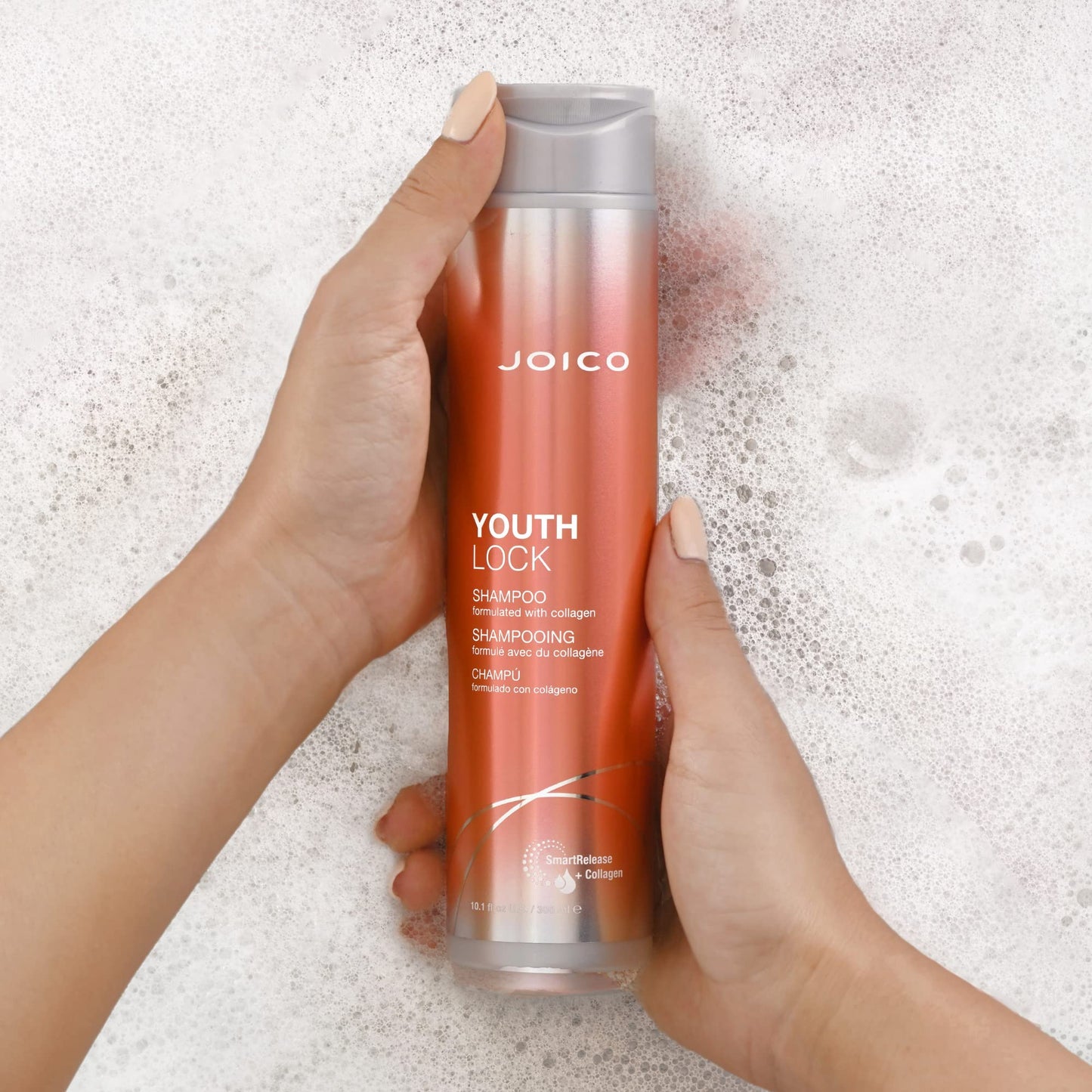 Joico YouthLock Shampoo Formulated with Collagen | Youthful Body & Bounce | Reduce Breakage & Frizz