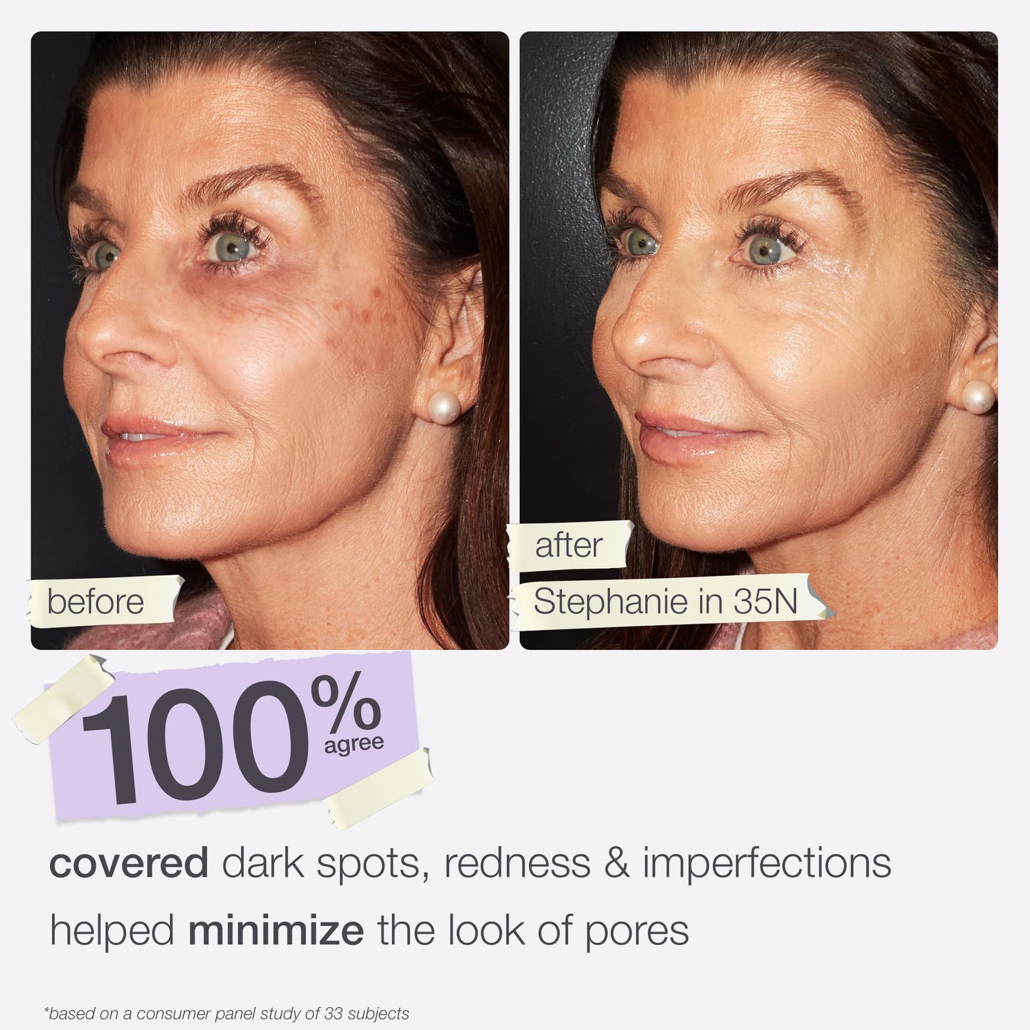 tarte face tape foundation – Full-Coverage Waterproof Makeup, Hydrating & Smoothing, Natural Matte Finish for Transfer-Proof Comfortable Long-Wear Foundation, Vegan & Cruelty-Free, full size, 35N