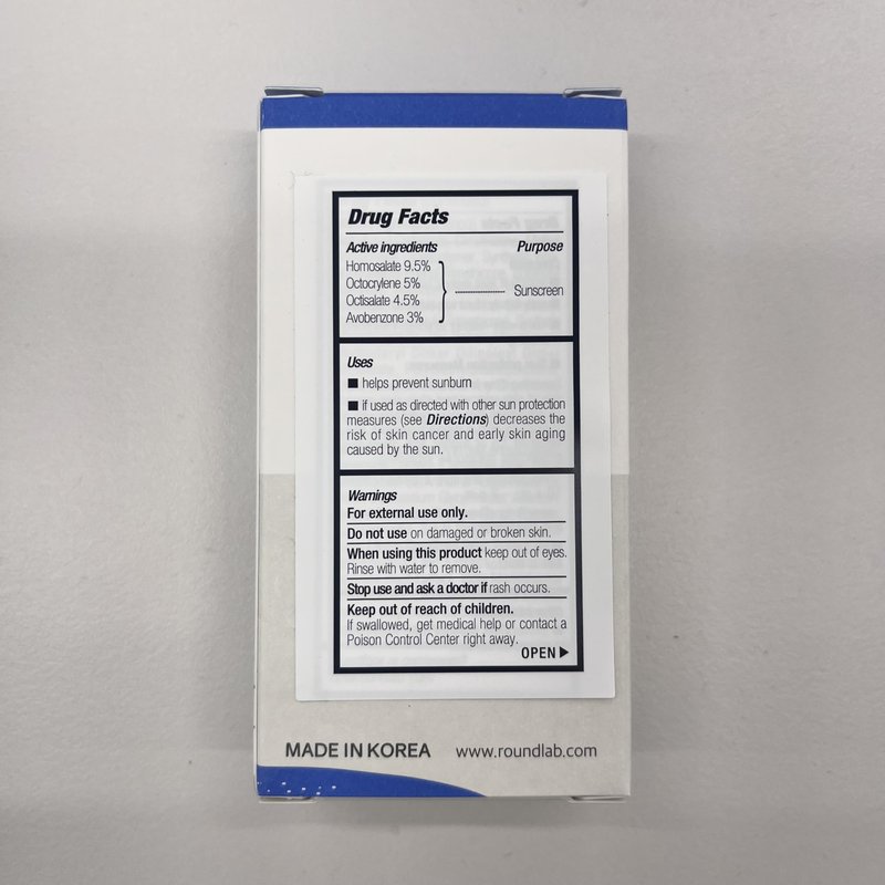 ROUND LAB Birch Juice Moisturizing Sun Stick Broad Spectrum SPF 50+, 0.67oz, Sunscreen Stick for face and body, No White Cast, Non-Sticky, Travel-Friendly, Protector Solar Barra, Korean Sunscreen