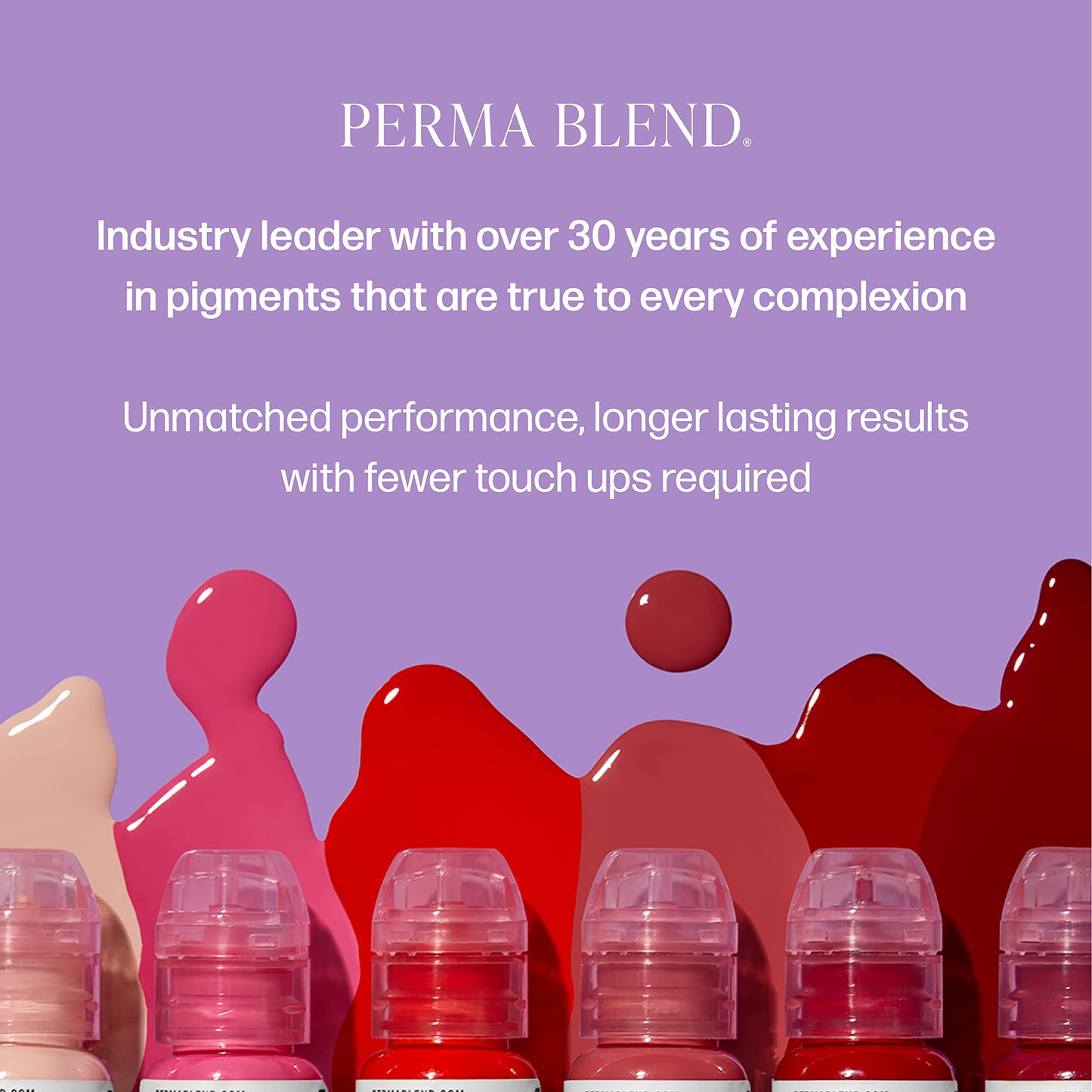 Perma Blend - Blended Black - Microblading Ink for Permanent Eyeliner - Professional Tattoo Ink - Black Tattoo Ink Makeup - Vegan (0.5 oz)