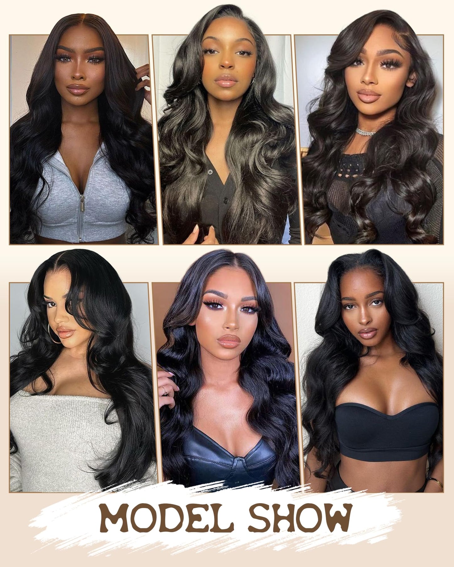 Marshey Synthetic Lace Front Wig 13X6 Lace Front Wigs for Black Women Wear and Go Glueless Wigs as Human Hair Pre Plucked Pre Cut Frontal Wig (Black, 26 Inch)