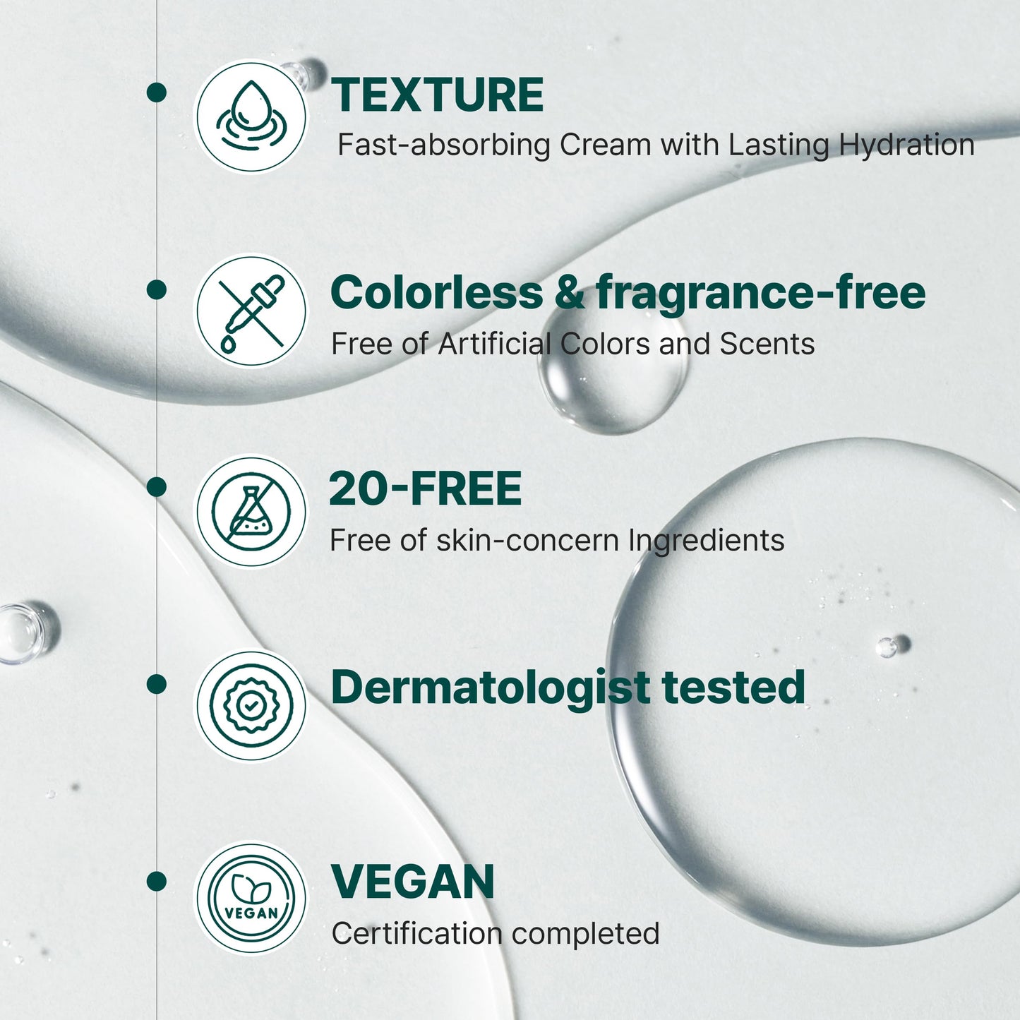 Dr.twentyproject 9 Cream - Pore Refining, Moisturizing, Soothing with Mugwort Extract for Sensitive, Oily Skin - Reduces Redness, Pore Minimizing, Deep Hydrating - Korean Skin care (50ml / 1.69 fl.oz)