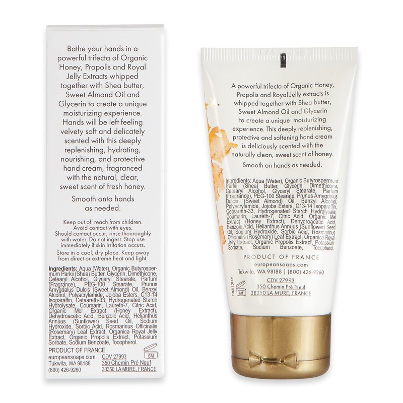 Pre de Provence Honey Collection Deeply Nourishing Hand Cream, 1.69 Fl Oz