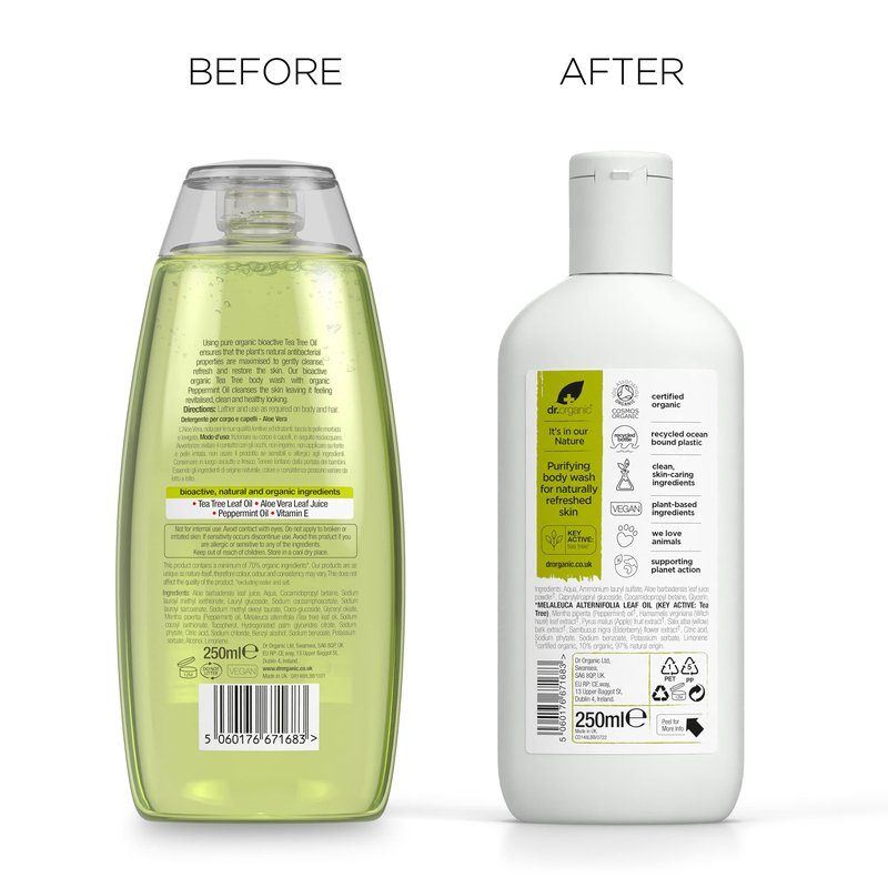 Organic Doctor Organic Tea Tree Body Wash, 8.5 fl.oz.