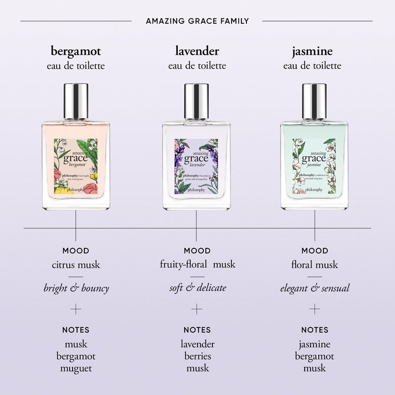 philosophy amazing grace lavender eau de toilette 2 fl oz