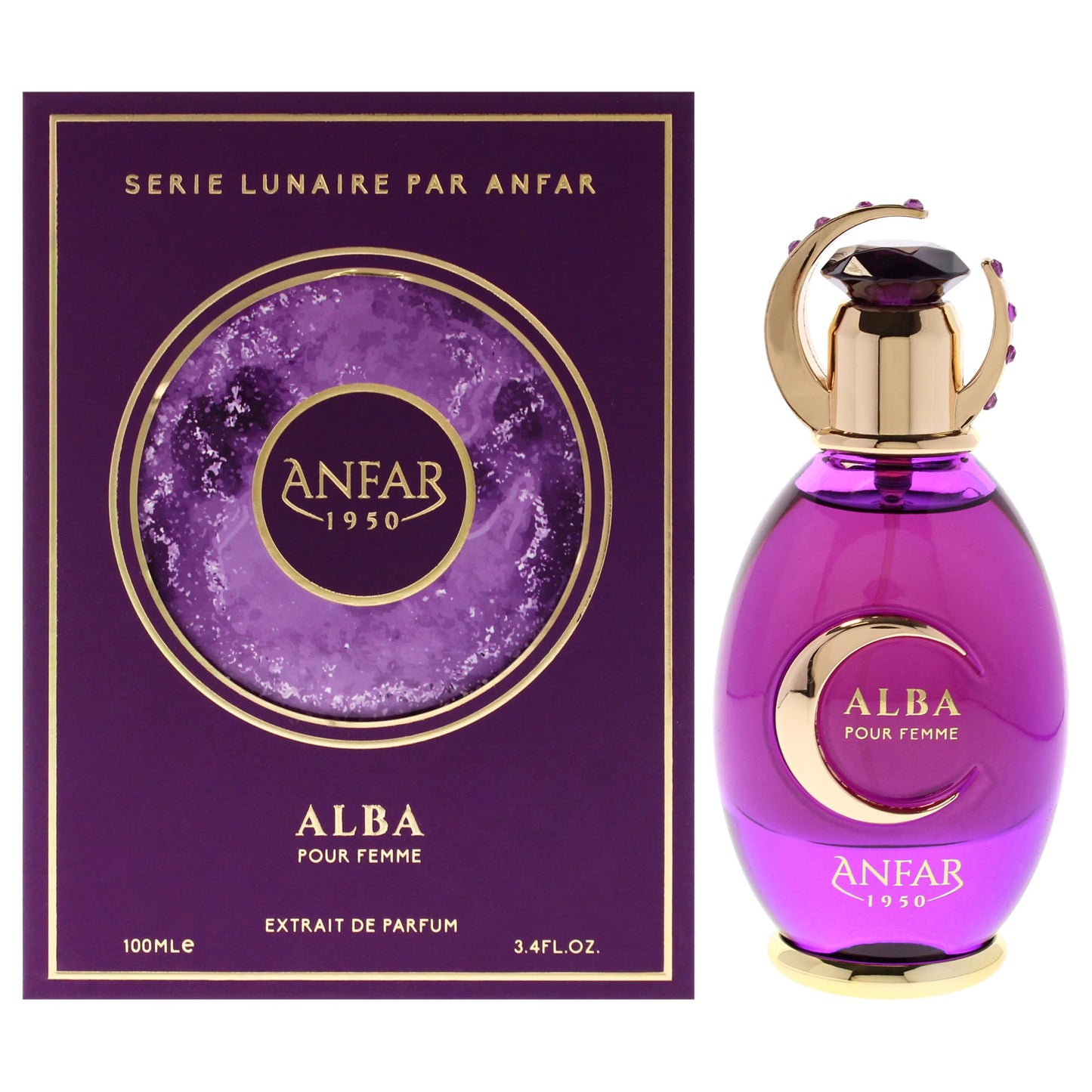 Alba by Anfar for Women - 3.4 oz Extrait De Parfum Spray