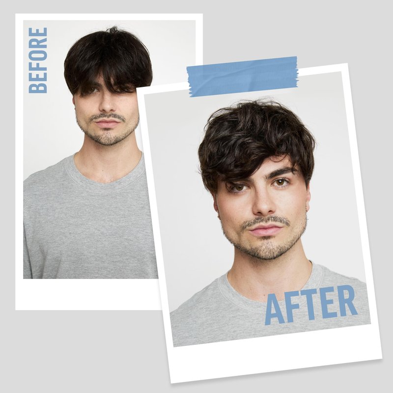 American Crew Men's Fiber Cream, Medium-Firm Hold Styling for Frizz Control & Defined Texture, Natural Shine, 3.3 fl oz