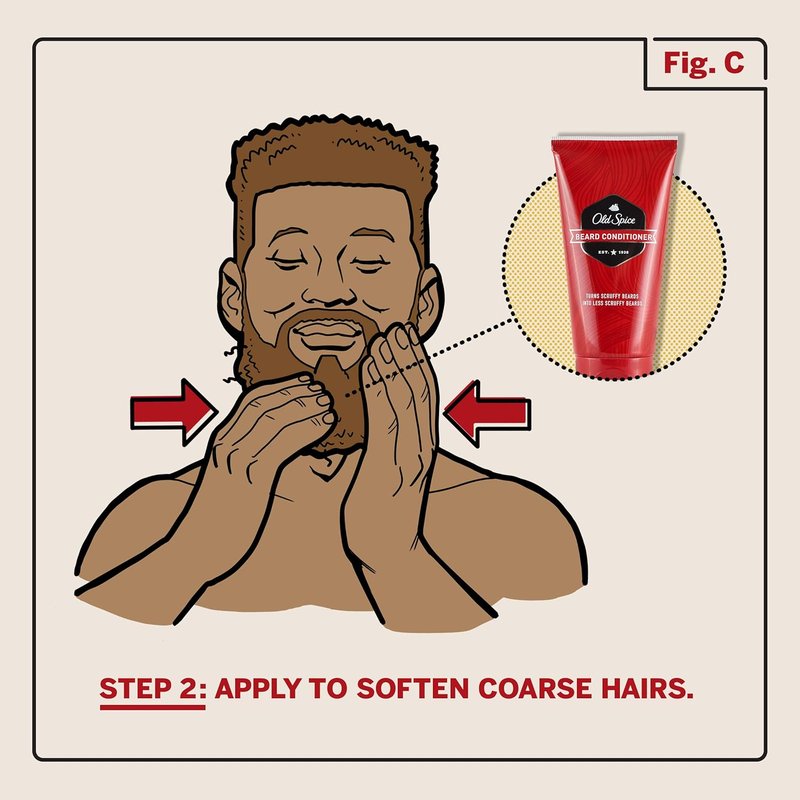 Old Spice Beard Leave-In Conditioner for Men - 5 Fl Oz | Nourishing Formula for Soft, Manageable Facial Hair