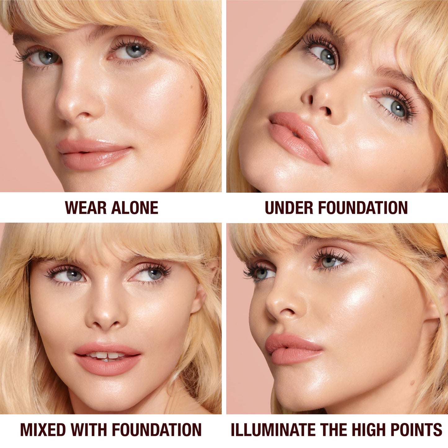 Charlotte Tilbury Hollywood Flawless Filter - Multi‑Use Makeup Primer, Complexion Booster & Illuminating Liquid Highlighter with Sheer Coverage - Smooths & Blurs Skin - 2.5 Fair