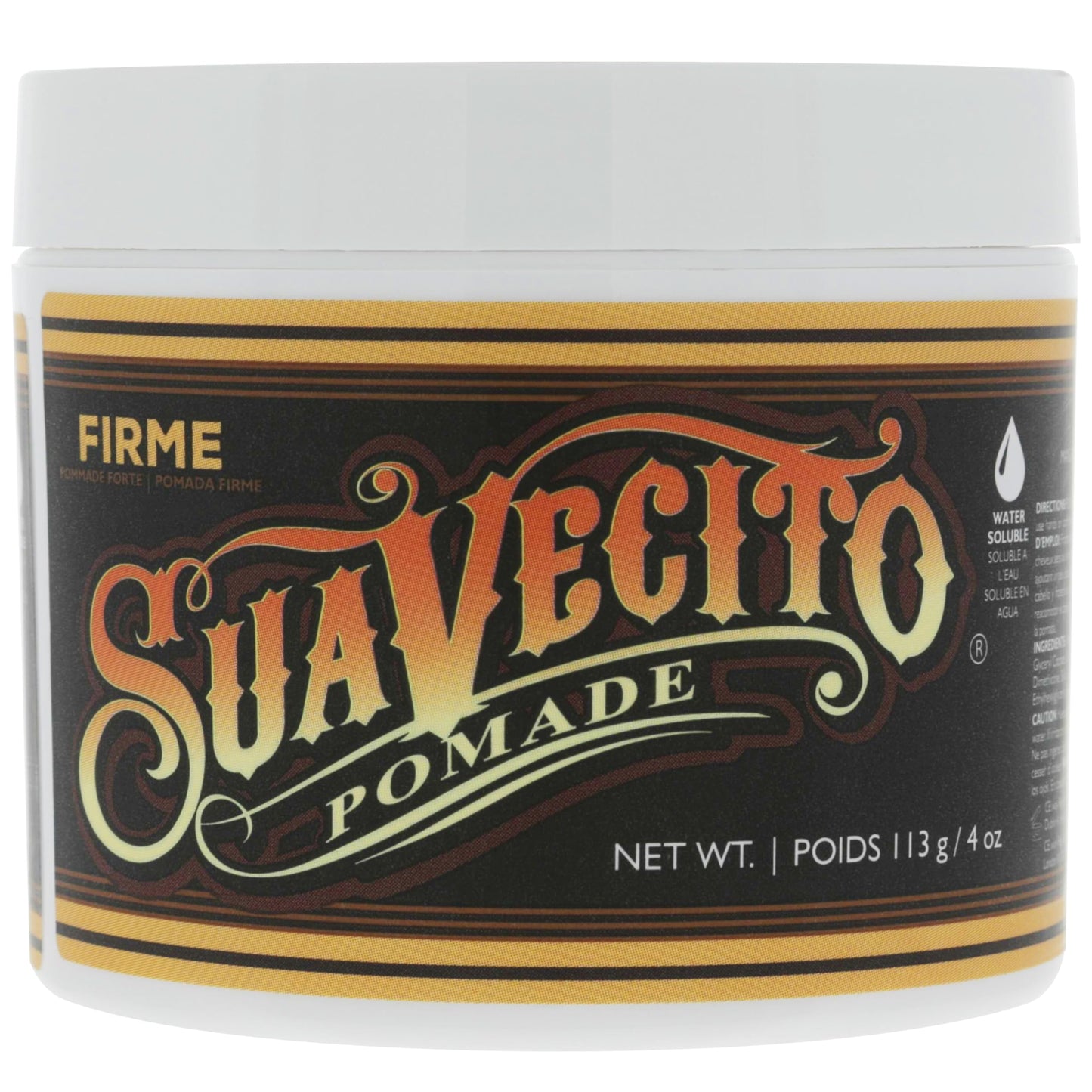 Suavecito Pomade Variety 4 Pack (OG, Firme (Strong), Matte, Clay Pomades) All Day Hold For All Hair Styles