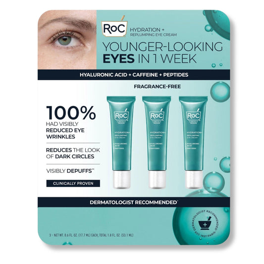 Hydrate and Plump Eye Cream 0.6 oz 3-pack