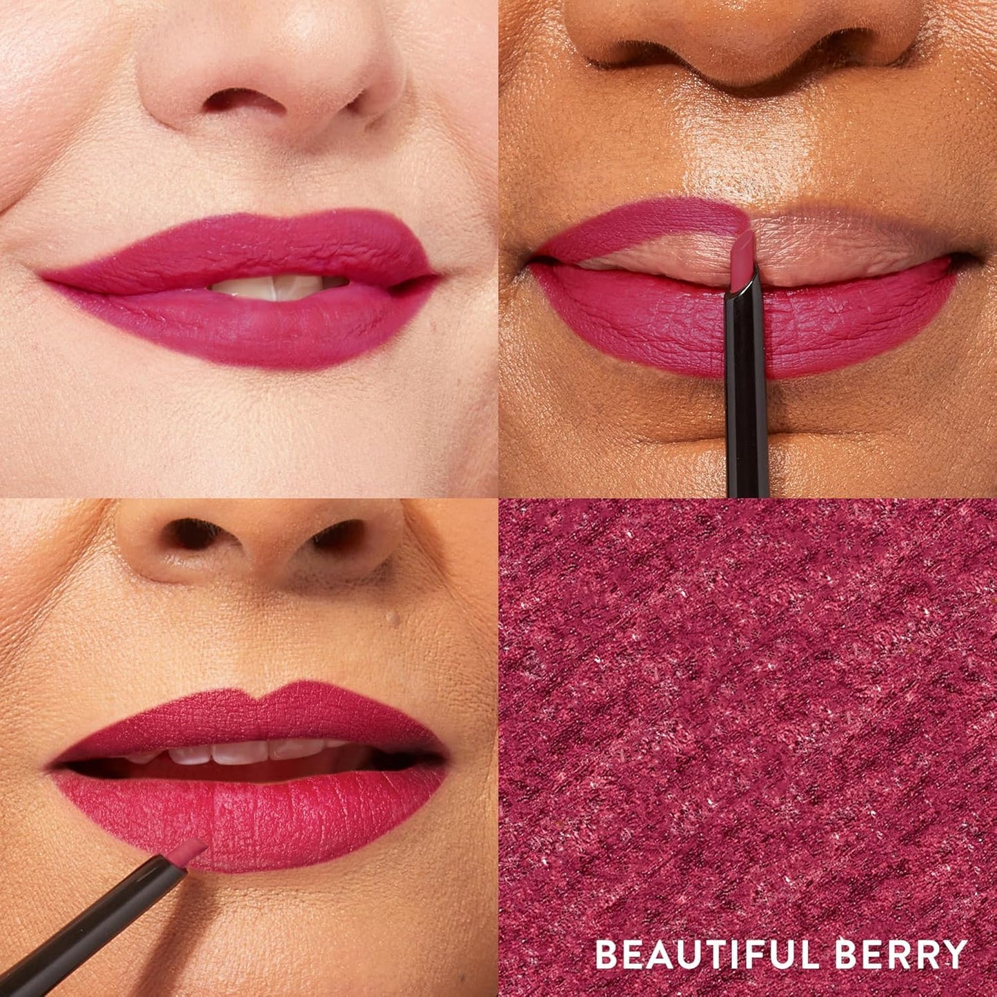 Modern Classic Lip Liner - Luxurious Creamy Formula Prevents Feathering & Fading | Beautiful Berry