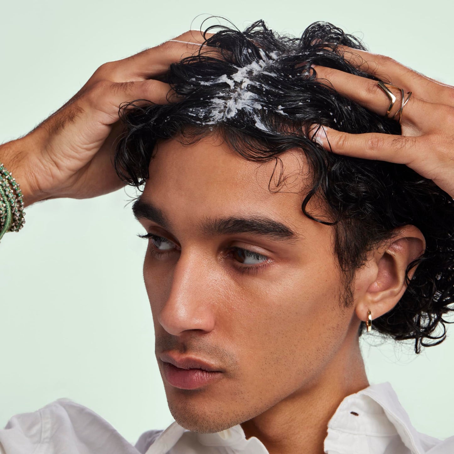 Bumble and bumble. Seaweed Nourishing Shampoo + Conditioner + Air Dry Styling Cream + Whipped Scalp Scrub Full Size Set | Hydrating, Anti Frizz, Soft Hold, Color Safe | Curly, Wavy, Straight Hair