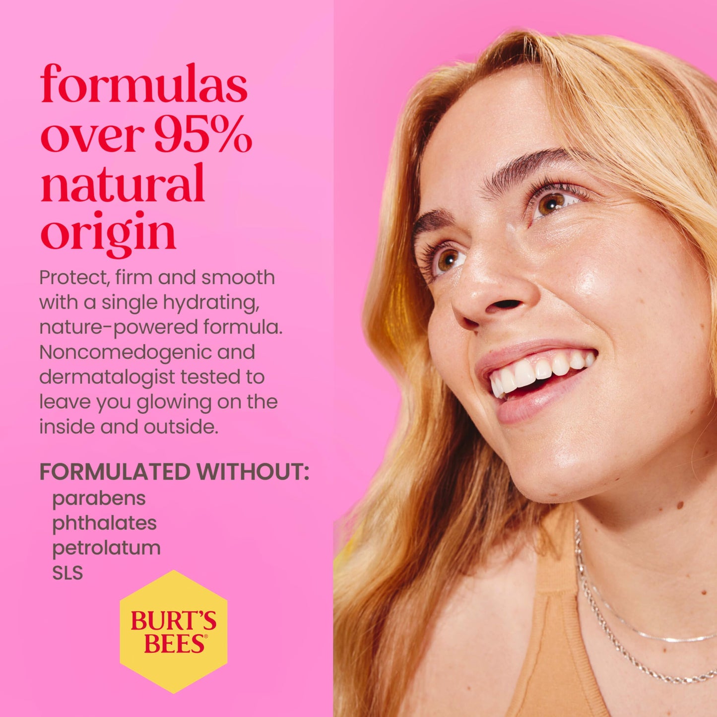 Burt's Bees Renewal SPF 30 Firming Day Face Lotion With Bakuchiol,Sunscreen Face Lotion With Natural Retinol Alternative,98 Percent Natural Origin Skin Care,1.8 oz. Tube,(Pack of 2)