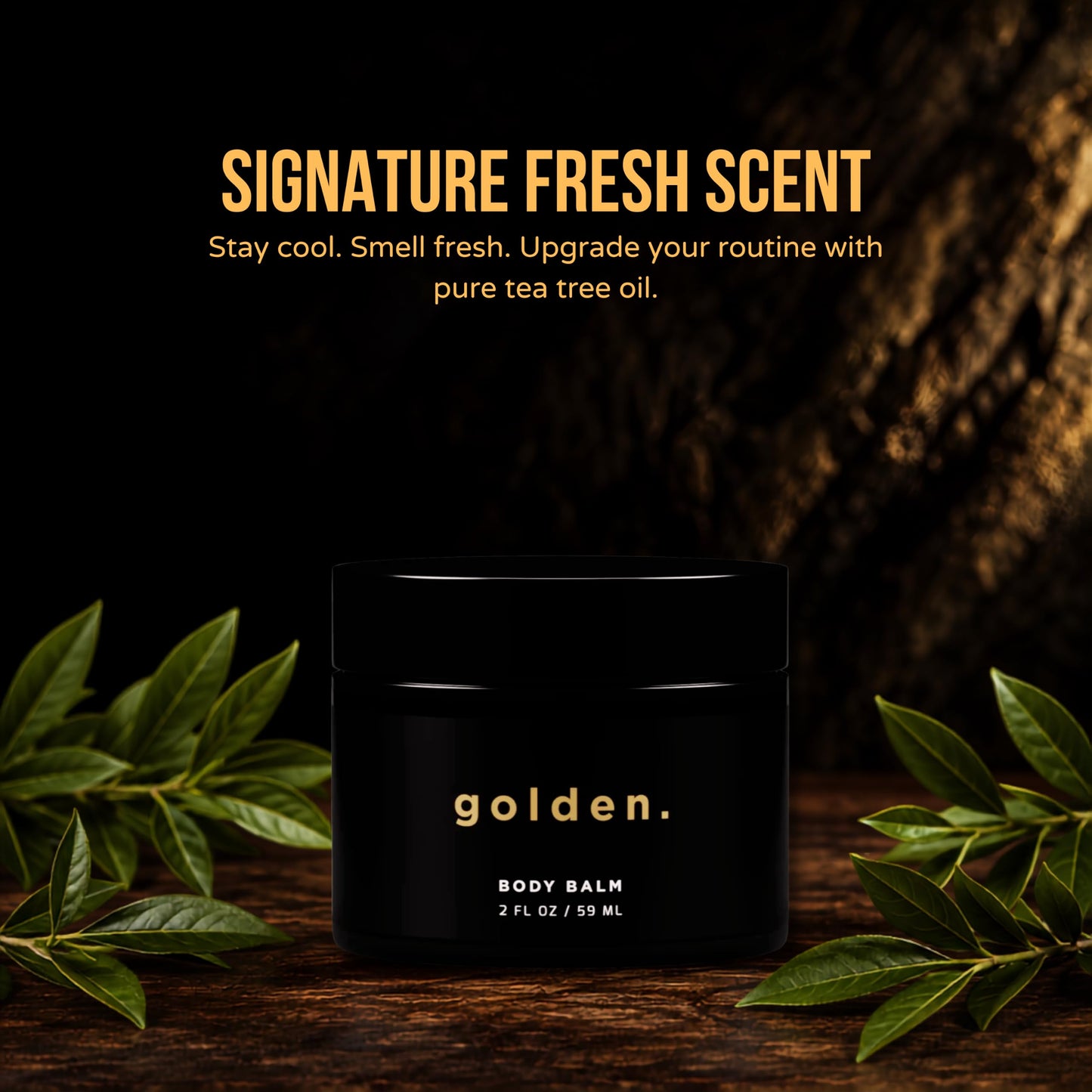Golden Grooming Co. Men's Body Balm & Moisturizer for Extra Dry Skin – Intense Repair Body Butter with Mango Butter & Coconut Oil – Natural, Deep Hydration for All Skin Types – 2-pack