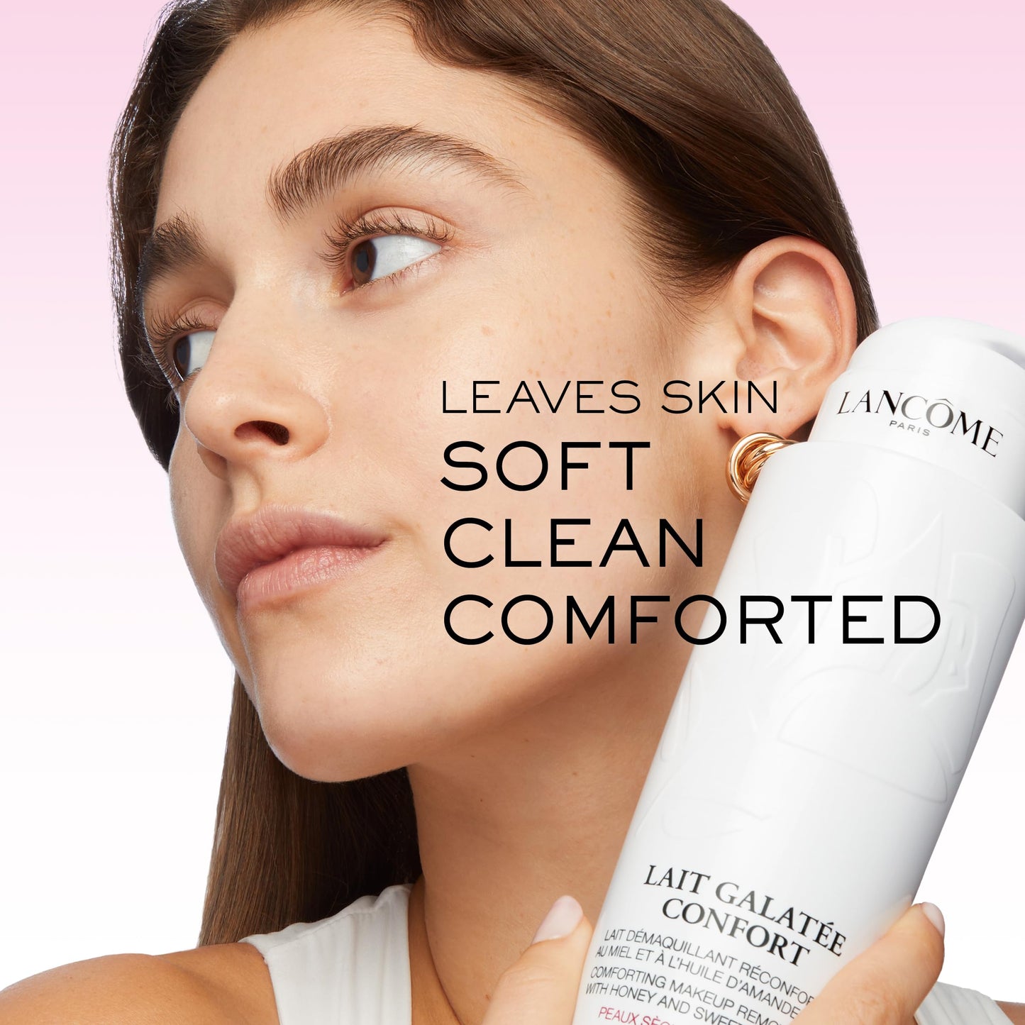 Lancôme Lait Galatėe Confort Facial Cleanser with Honey and Sweet Almond Oil - Conditions Skin and Melts Away Makeup