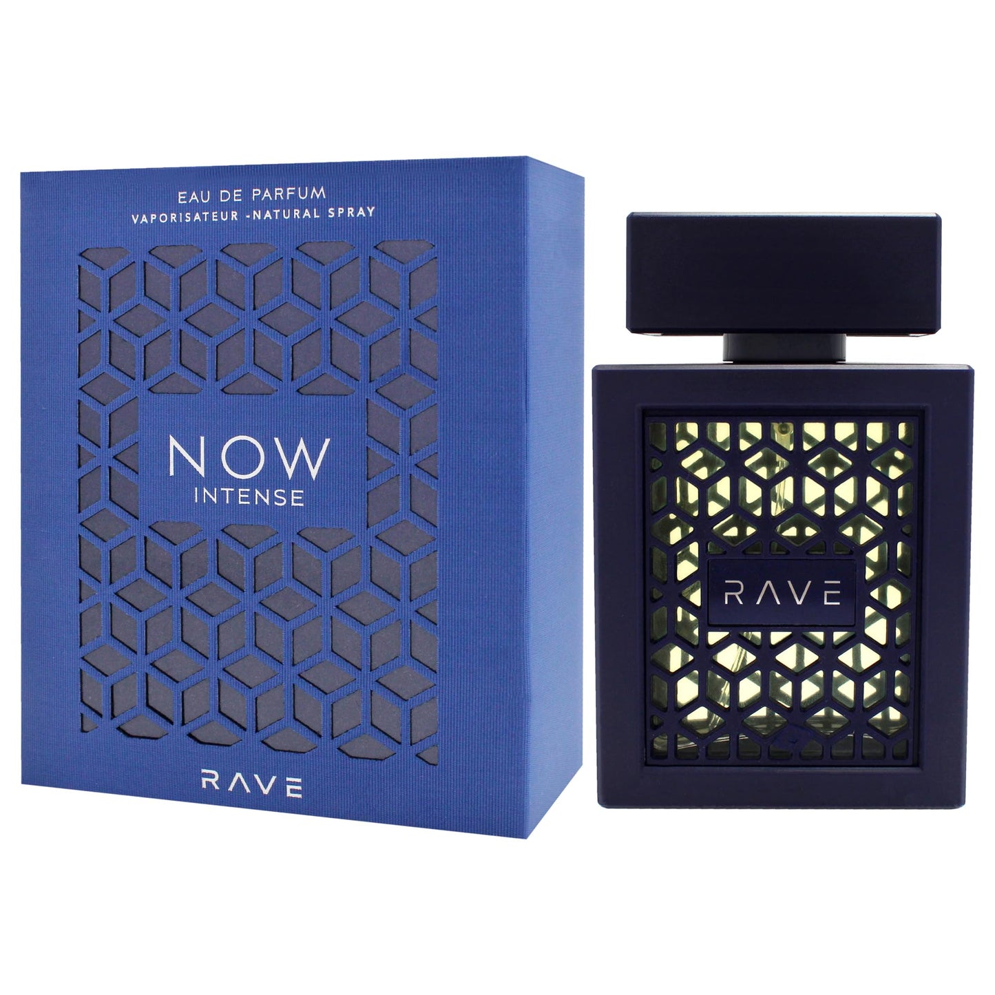 Rave Now Intense Eau de Parfum Spray for Men, 3.4 Ounce