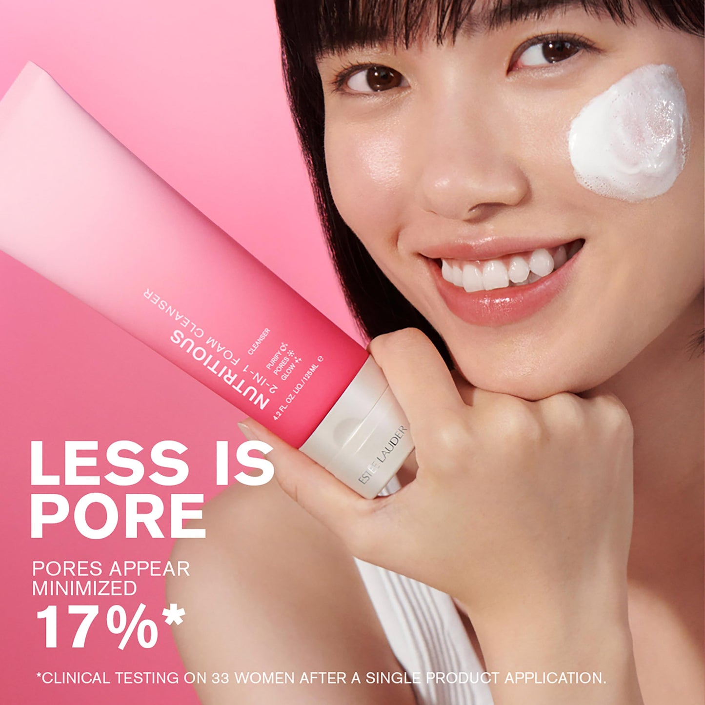 Estée Lauder Estée Lauder Nutritious 2-in-1 Foaming Face Wash Cleanser & Mask | Pore Minimizer