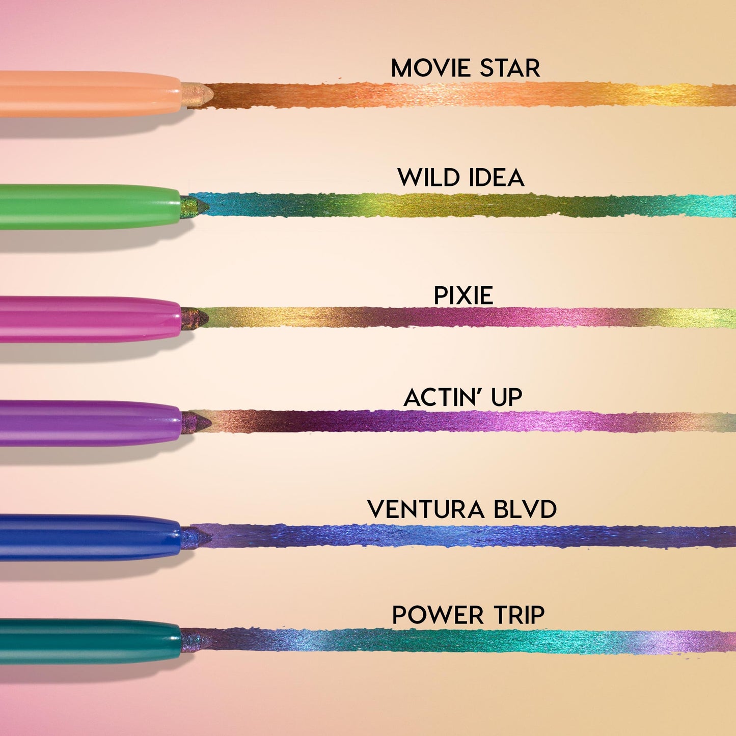 ColourPop Crème Gel Waterproof Eyeliner - 18HR Wear, Ultra-Pigmented Eyeliner Pencil with Matte & Metallic Finishes - Smudge-Proof, Vegan & Cruelty-Free (0.01 oz)