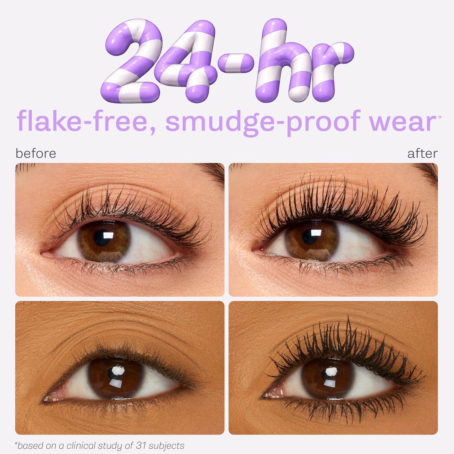 tarte tartelette tubing mascara – Lash Extensions in a Tube, Easy-to-Remove Eye Makeup, Clinically Proven to Volumize & Curl, 24Hr Smudge-Proof Longwear, Vegan & Cruelty-Free, full size, black