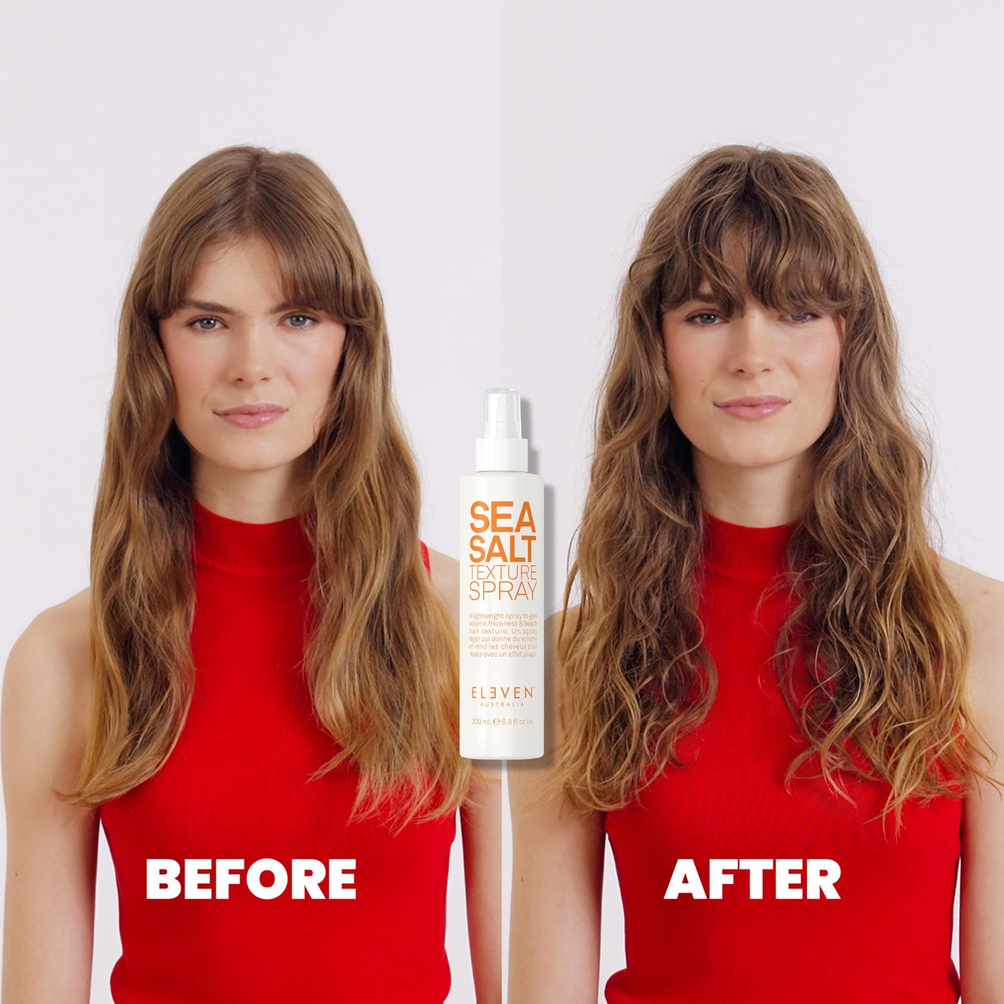 ELEVEN AUSTRALIA Sea Salt Texture Spray for Women & Men - Sea Salt Spray for Hair, Adds Volume, Hair Styling Product for Natural Beach Waves, Texturizing, Matte Finish, Lightweight Formula - 6.8 fl oz