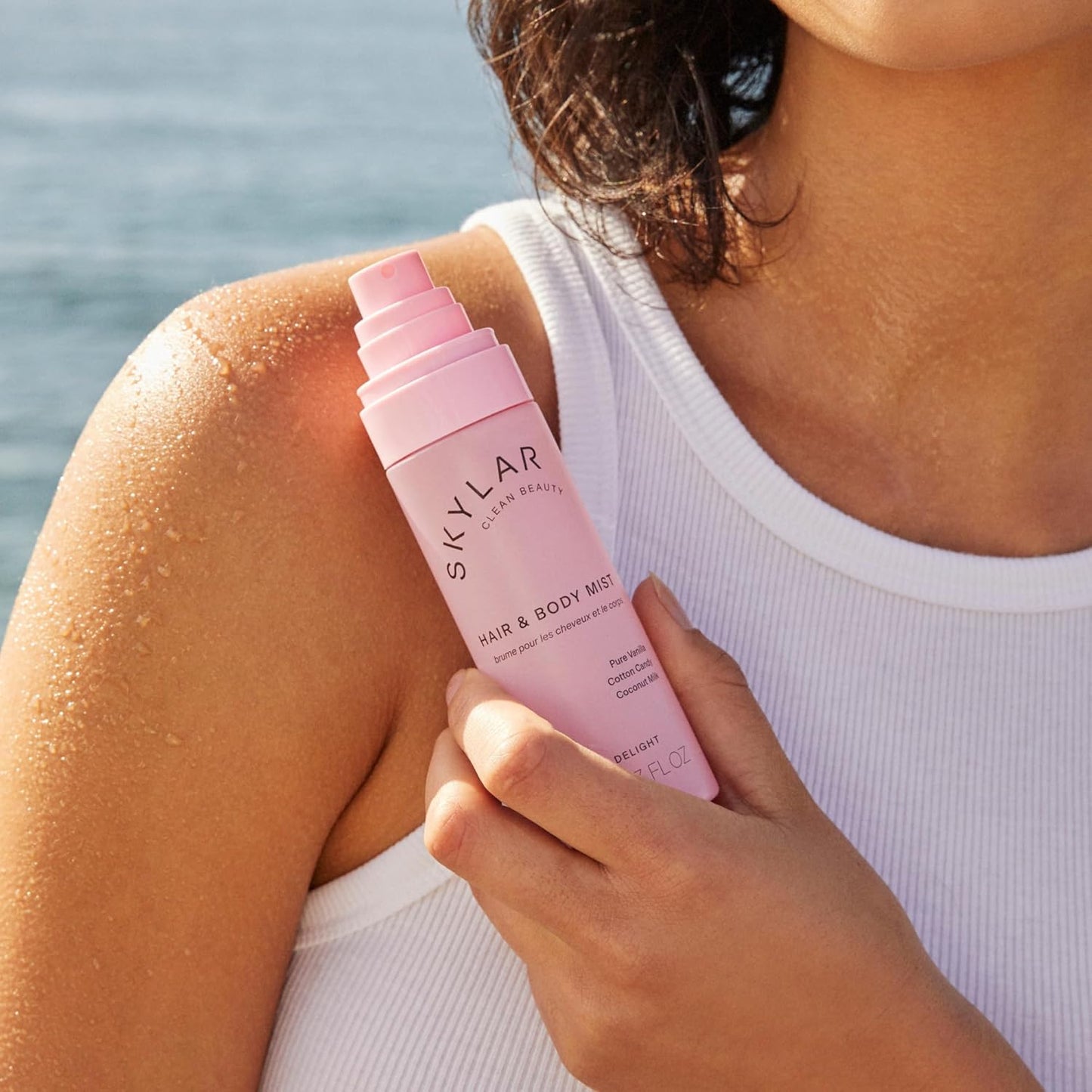 Skylar Hair Perfume & Body Mist | Sweet Cotton Candy & Vanilla Coconut | Hypoallergenic, Vegan, 80mL