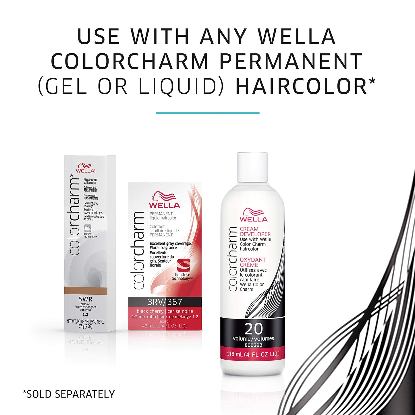 COLORCHARM Cream Hair Color Developer | 20 Volume | For Optimal Gray Blending and Rich| Multi-Dimensional End Results|32 Fl Oz