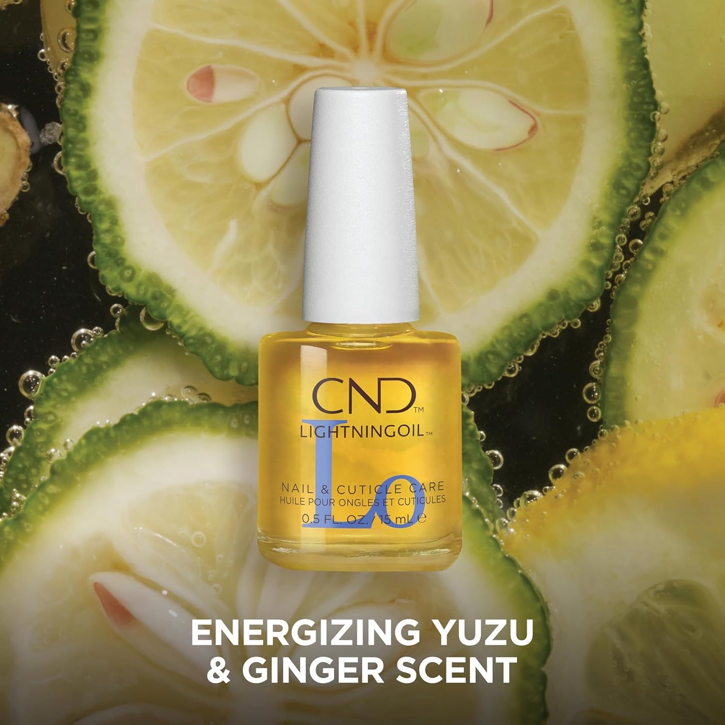 CND Lightning Oil - Fast Absorbing Nail & Cuticle Hydration | 0.5 Fl Oz