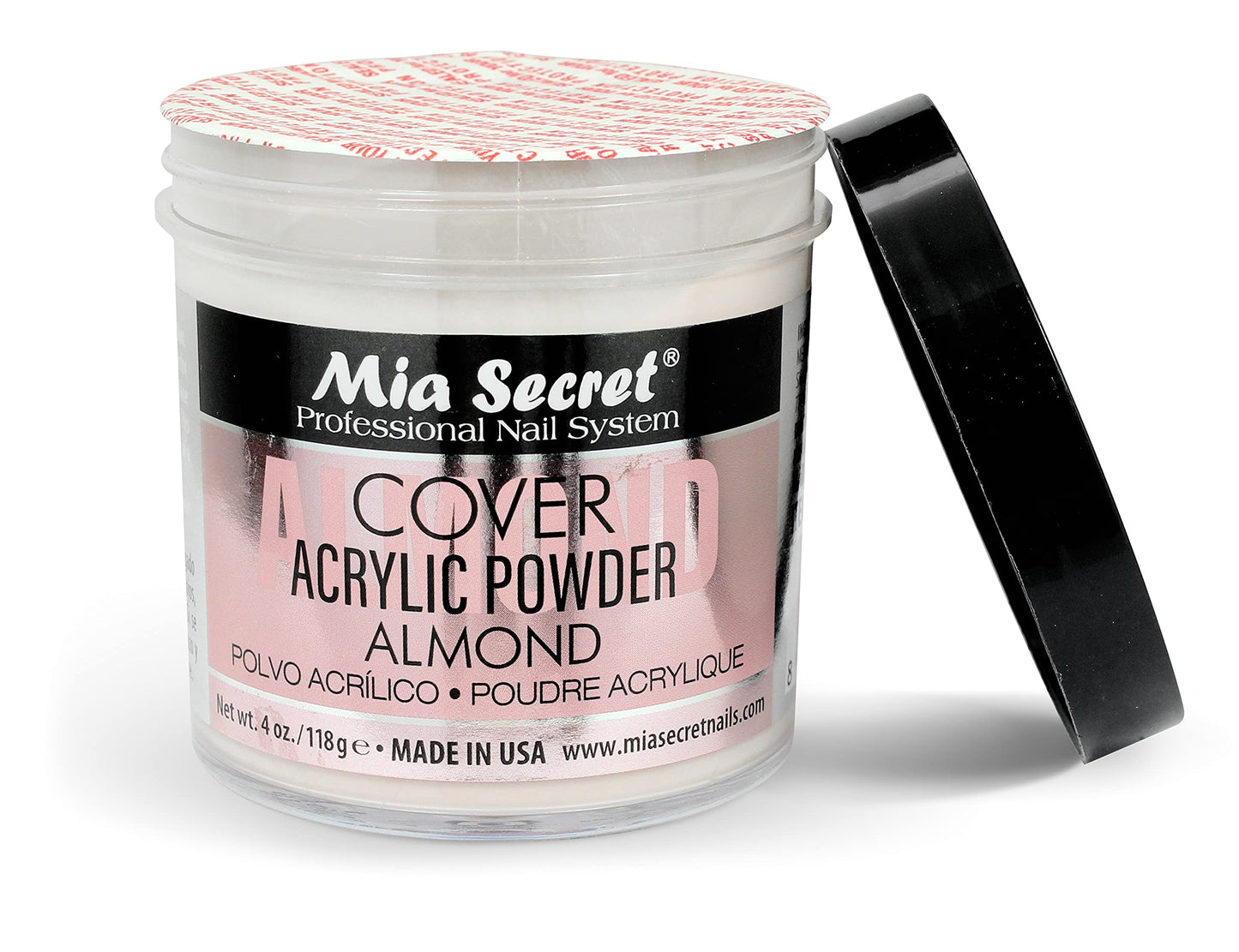 Mia Secret Acrylic Powder Cover Almond 4 oz.