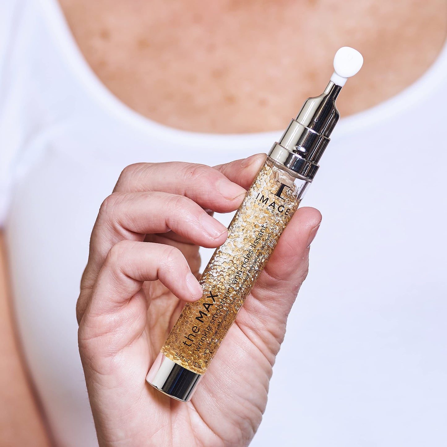 IMAGE Skincare, the MAX Wrinkle Smoother, Multi-Action Facial Serum to Smooth and Reduce Appearance of Fine Lines and Wrinkles, 0.5 fl oz
