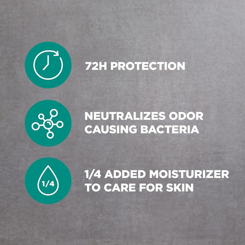 Dove Men+Care Aluminum-Free Deodorant - Moon Oasis | 72-Hour Odor Protection, 3.0 oz, 4 Count