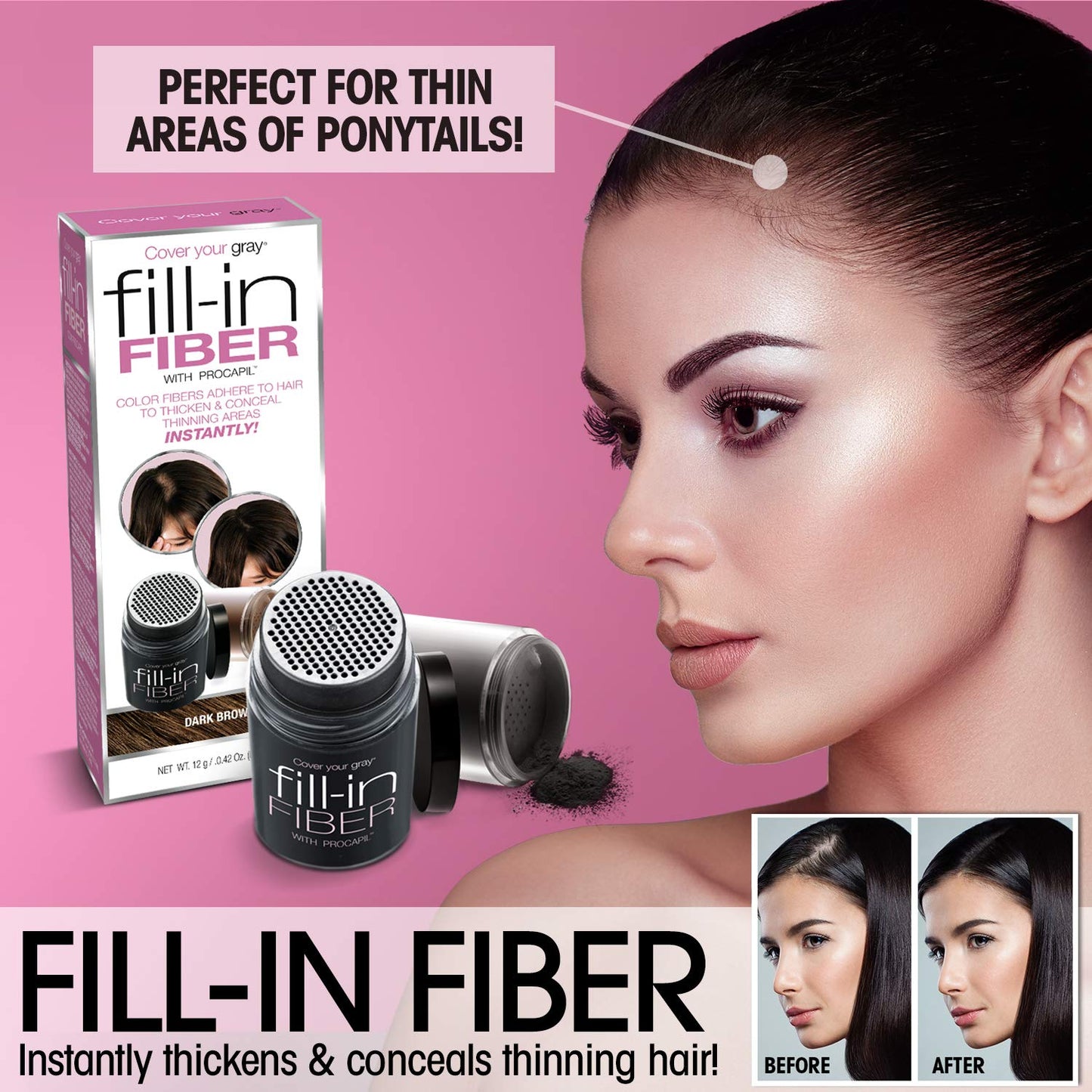 Cover Your Gray Fill In Powder - Light Brown/Blonde (3-Pack)